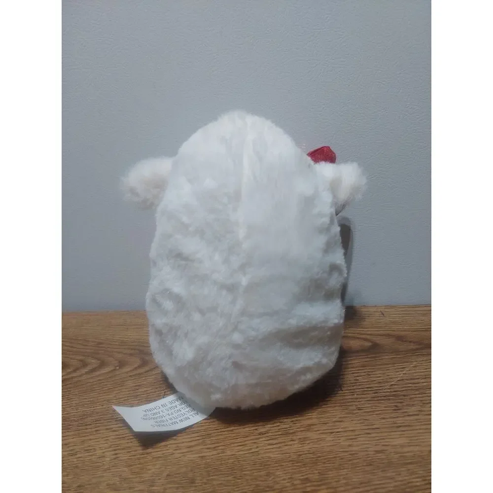 Valentine’s Day Sheep Plush Toy With Balloon Love Anniversary Holiday Gift Cute
